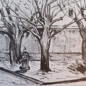 3 saules en hiver - Format : 21 x 29,7
