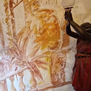 La cariatide - fresque