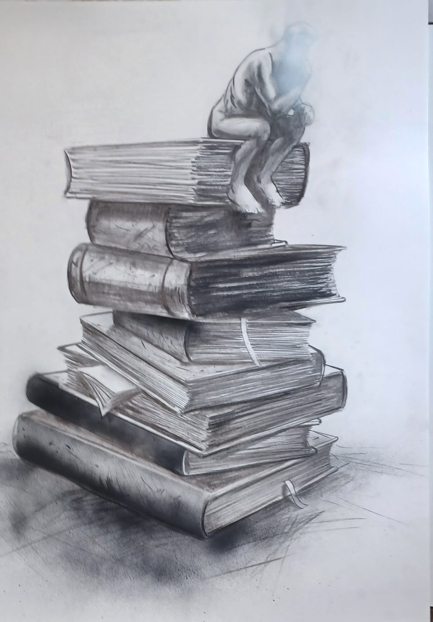 L&rsquo;écrivain – Format 65 x 50