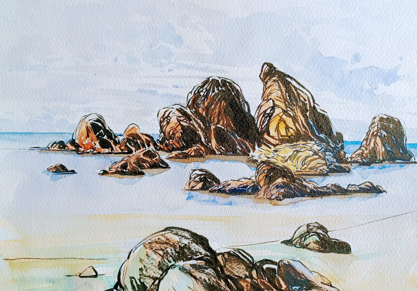 Les îles – Format 29,7 x 21