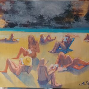 Liseuse - huile
