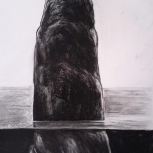 Phallus stone - Format 65 x 50