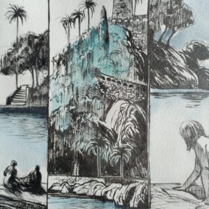 Villefranche sur mer - Format : 21 x 29,7