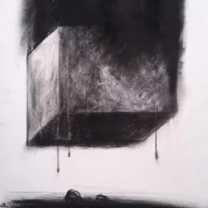 Le poids de la chute - Format 80 x 55cm