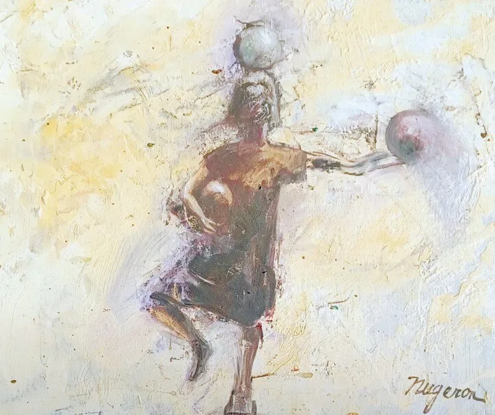 l&rsquo;enfant de la balle – Format 25 x 30 cm