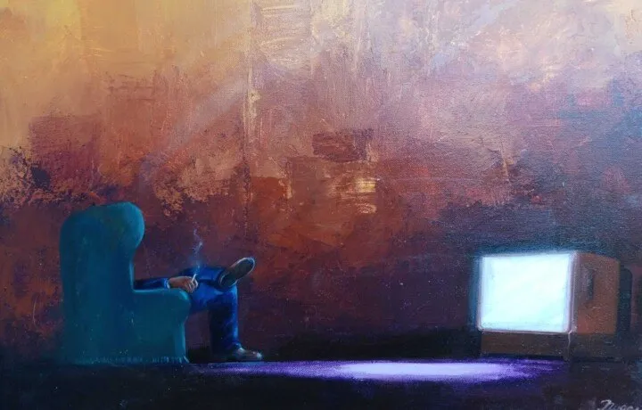 Moderne solitude – Format 54 x 65 cm